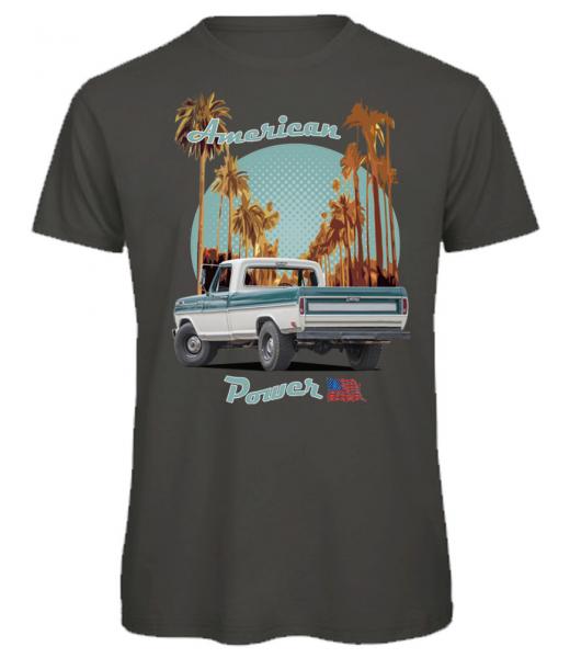 T-Shirt mit Motiv von American Pickup Pu33
