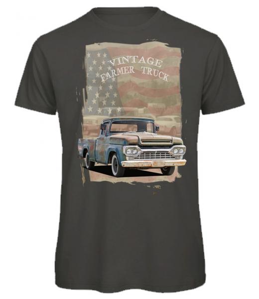 T-Shirt mit Motiv von American Pickup Pu64