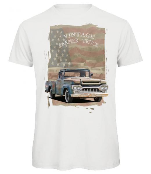 T-Shirt mit Motiv von American Pickup Pu64