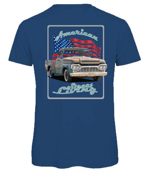 T-Shirt mit Motiv von American Pickup Pu66