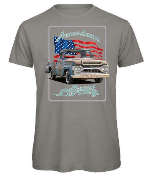 T-Shirt mit Motiv von American Pickup Pu66