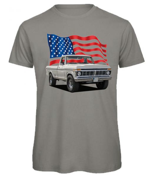 T-Shirt mit Motiv von American Pickup Pu80