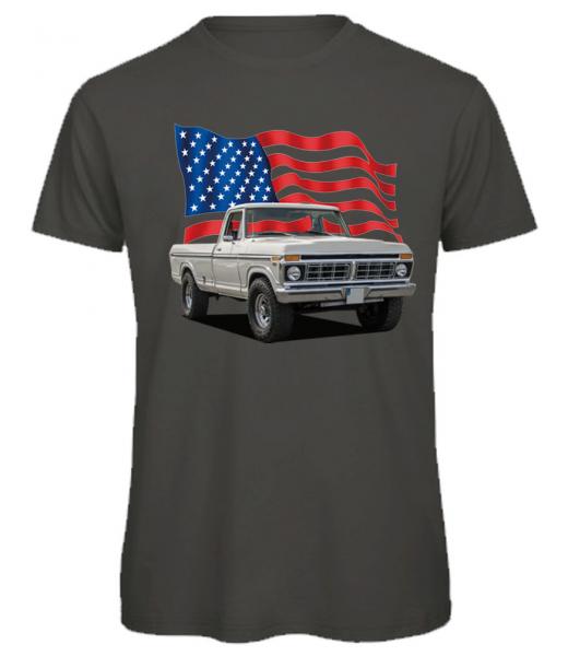 T-Shirt mit Motiv von American Pickup Pu80