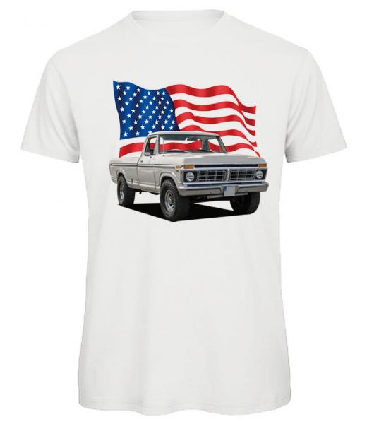 T-Shirt mit Motiv von American Pickup Pu80