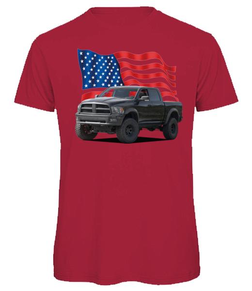 T-Shirt mit Motiv von American Pickup Pu86
