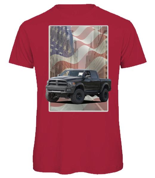 T-Shirt mit Motiv von American Pickup Pu89