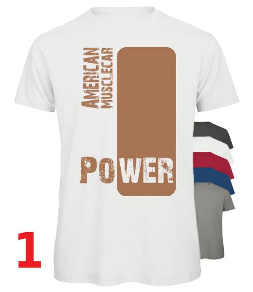 T-Shirt mit deinem Motiv für US-Cars