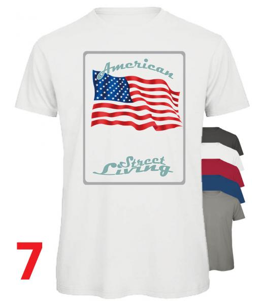 T-Shirt mit deinem Motiv für US-Cars