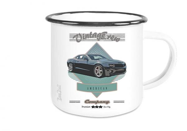 Emailletasse mit Motiv von Camaro ETaCa22