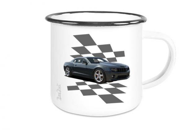 Emailletasse mit Motiv von Camaro ETaCa23