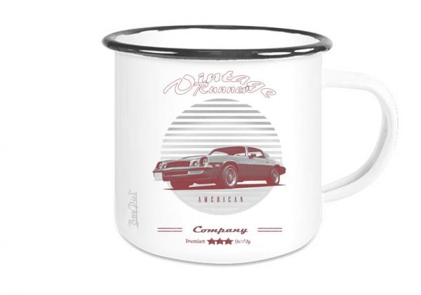 Emailletasse mit Motiv von Camaro ETaCa25