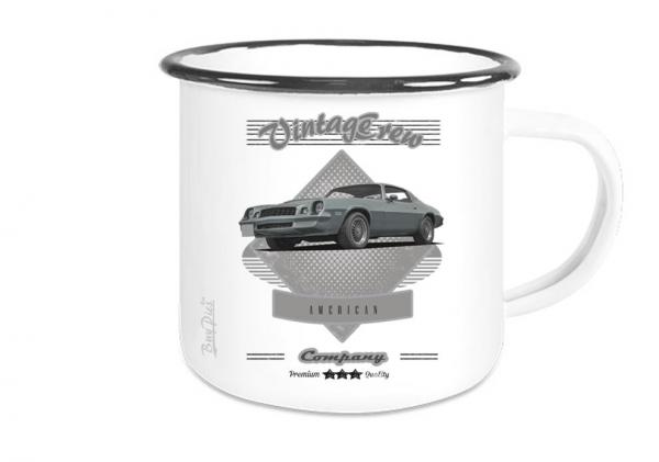 Emailletasse mit Motiv von Camaro ETaCa26