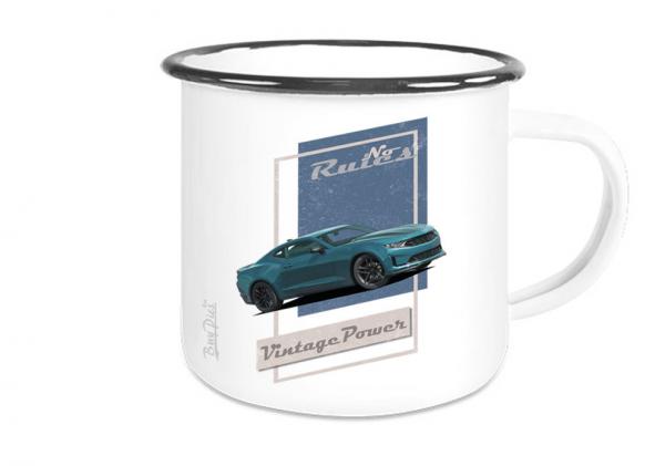 Emailletasse mit Motiv von Camaro ETaCa33
