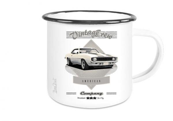 Emailletasse mit Motiv von Camaro ETaCa6