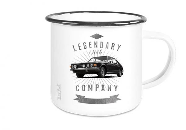 Emailletasse mit Motiv von OstCars ETaOC13