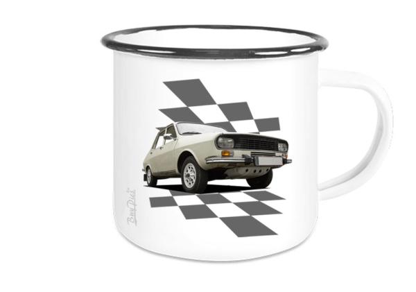 Emailletasse mit Motiv von OstCars ETaOC21