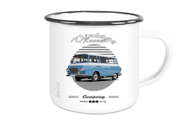 Emailletasse mit Motiv von OstCars ETaOC25