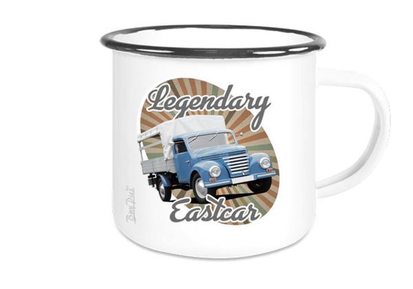 Emailletasse mit Motiv von OstCars ETaOC26