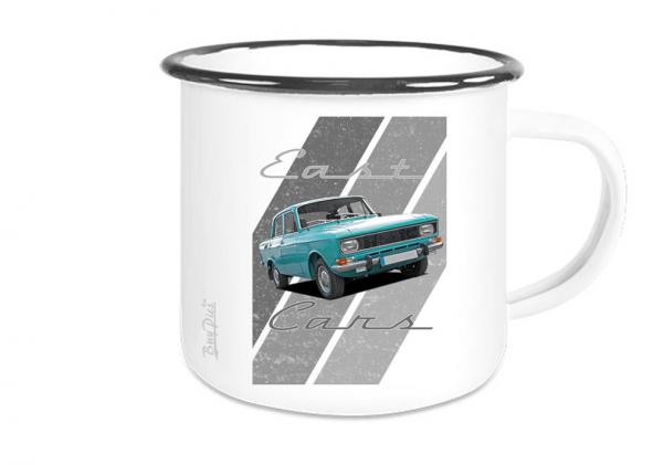 Emailletasse mit Motiv von OstCars ETaOC9
