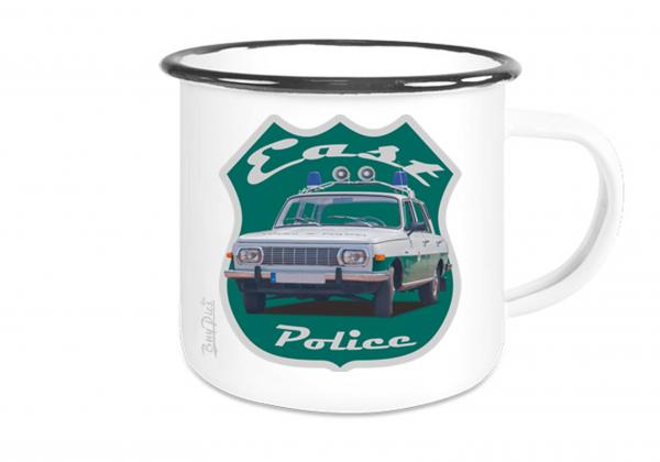 Emailletasse mit Motiv von Wartburg ETaWa17