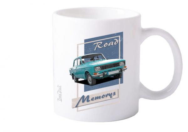 Keramiktasse mit Motiv von OstCars KTaOC10