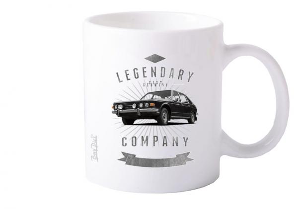Keramiktasse mit Motiv von OstCars KTaOC13