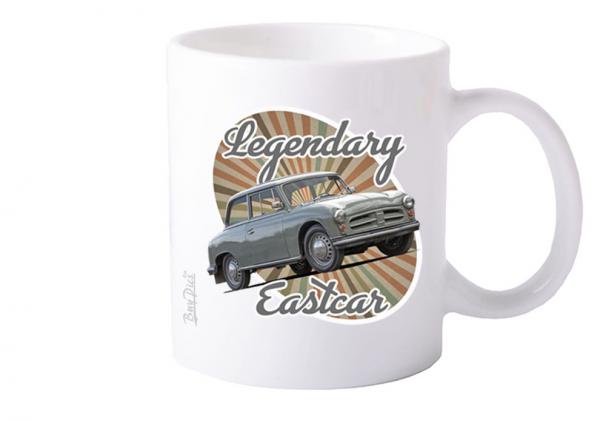 Keramiktasse mit Motiv von OstCars KTaOC14