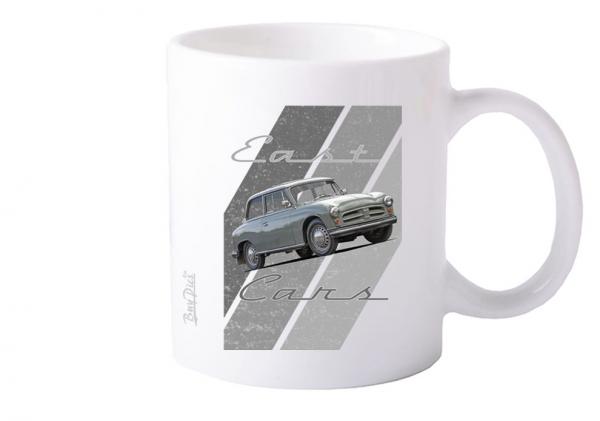 Keramiktasse mit Motiv von OstCars KTaOC15