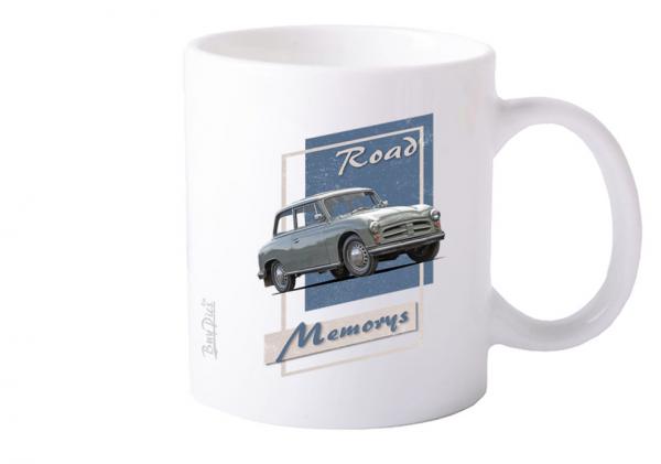 Keramiktasse mit Motiv von OstCars KTaOC16