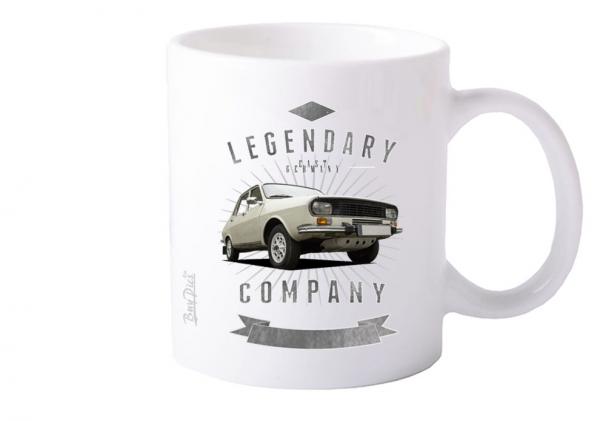 Keramiktasse mit Motiv von OstCars KTaOC20