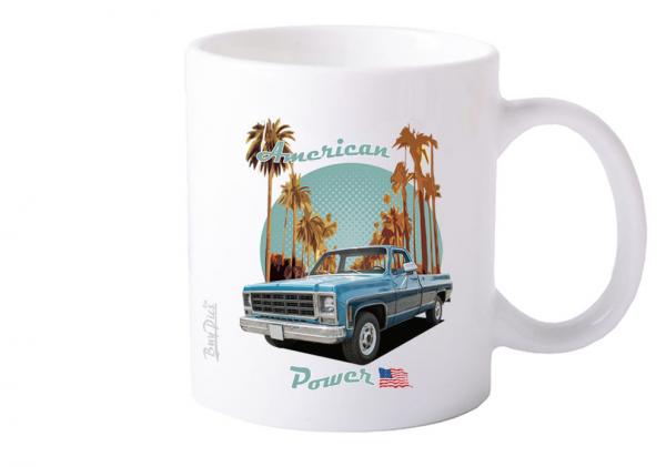 Keramiktasse mit Motiv von Pickup KTaPu16