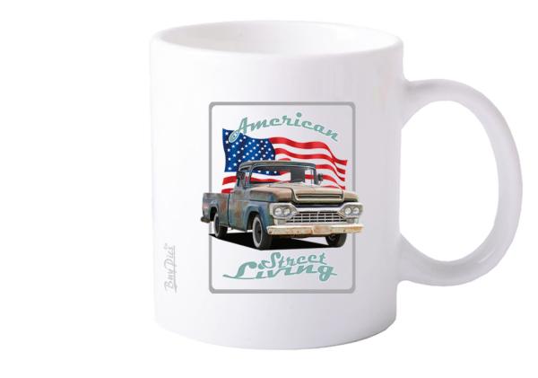 Keramiktasse mit Motiv von Pickup KTaPu21