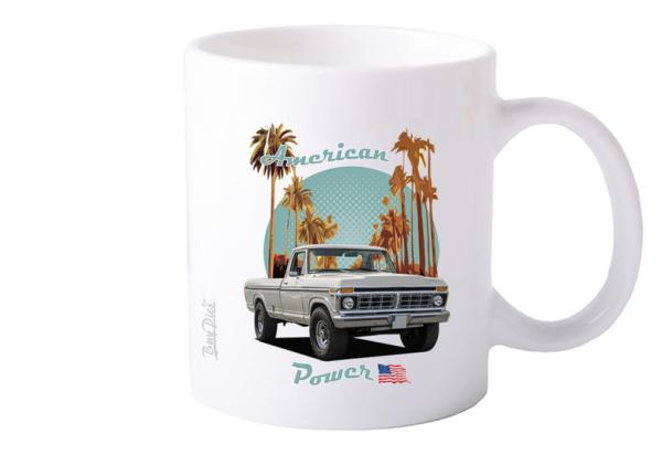 Keramiktasse mit Motiv von Pickup KTaPu26