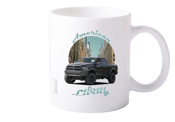 Keramiktasse mit Motiv von Pickup KTaPu30