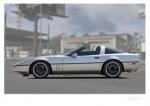 Poster mit Motiv von Corvette PoCo2