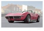 Poster mit Motiv von Corvette PoCo3