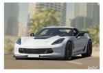 Poster mit Motiv von Corvette PoCo31