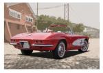 Poster mit Motiv von Corvette PoCo47