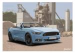 Poster mit Motiv von Mustang PoMu12
