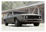 Poster mit Motiv von Mustang PoMu17