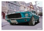Poster mit Motiv von Mustang PoMu21