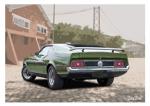 Poster mit Motiv von Mustang PoMu22