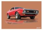 Poster mit Motiv von Mustang PoMu28