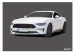 Poster mit Motiv von Mustang PoMu29