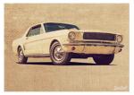 Poster mit Motiv von Mustang PoMu50