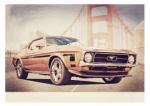 Poster mit Motiv von Mustang PoMu51