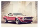 Poster mit Motiv von Mustang PoMu52