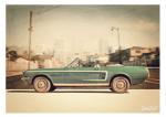 Poster mit Motiv von Mustang PoMu53