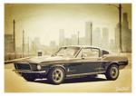 Poster mit Motiv von Mustang PoMu56