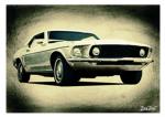Poster mit Motiv von Mustang PoMu61